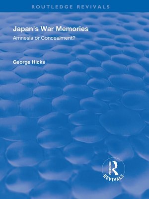 cover image of Japan's War Memories
